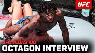 DaMon Blackshear Octagon Interview  UFC Vegas 100 [upl. by Aivirt]