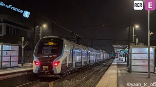 Les 1 ans de la mise en service des Z58000 RER NG  de la ligne E du RER [upl. by Petrick267]