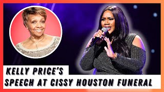 Kelly Price Speech At Whitney Houston’s Mom Cissy Houstons Funeral [upl. by Frech]