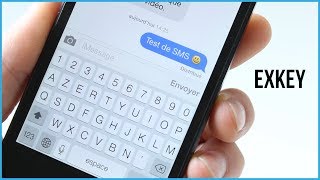 ExKey  Une cinquième ligne sur le clavier iOS 7 [upl. by Assenyl]