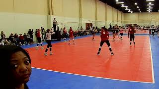 SC Midlands 17 National Elite vs HOV 17 National Match 1 Set 1 W 26  24 [upl. by Maxwell]