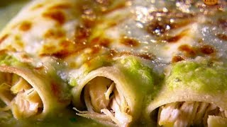 Healthy Chicken Enchilada Recipe Green Sauce [upl. by Shelia]