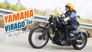 🔥Yamaha VIRAGO XV 250cc 🔥👉Modificada👈 [upl. by Dnomal]