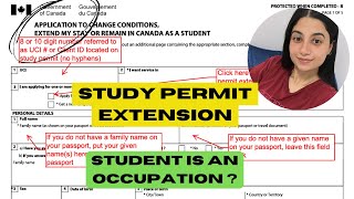 Study Permit Extension IMM5709 Application Guide  How To Extend Study Permit In Canada Documents [upl. by Emlynne]