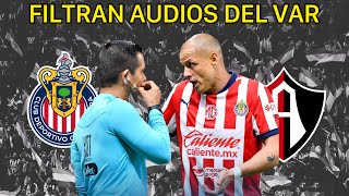 🚨R0B0 del arbitraje a Chivas Así el audio entre César Ramos y VAR  Chivas vs Atlas Play In penal [upl. by Dorothy892]