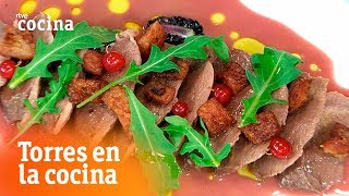 Cómo hacer magret de pato a la sal  Torres en la Cocina  RTVE Cocina [upl. by Fenn]