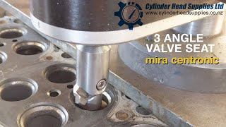 3 angle valve seat cutting Nissan ZD30 DDTI mira centronic [upl. by Stargell]