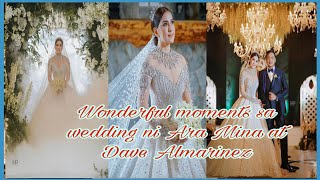 OMG UNSEEN MOMENTS IN ARA MINAS WEDDING [upl. by Baillieu935]