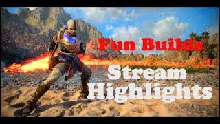 INSANE Builds  Stream Highlights GOW Valhalla DLC Show Me Mastery [upl. by Renmus]