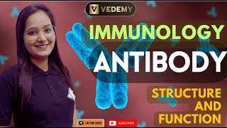 Antibody structure and Function  Immunology  Dr Ravina  CSIR  GATE  DBT  ICMR [upl. by Northway604]