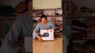 USHA allure sewing machine  flipkart flipkarthaul usha shorts [upl. by Atinot93]