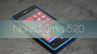 Nokia Lumia 520 Review en Español [upl. by Judson488]