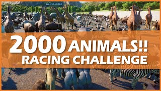 BIGGEST RACE EVER Planet Zoo [upl. by Grail]