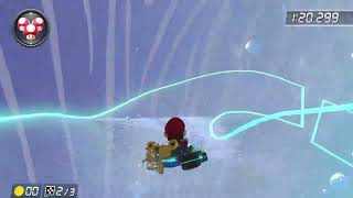 Work in progress Aqua Pura Woods  Mario Kart 8 Deluxe Custom Track [upl. by Althea]