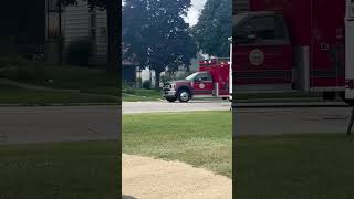 West Bend Fire Departments Med11 responding too medical call [upl. by Salli]