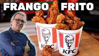 COMO FAZER FRANGO DO KFC EM CASA  SEGREDOS REVELADOS [upl. by Cristi]