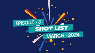 Shot List Episode 3  Shutterstock Shot List March 2024 [upl. by Chaddie]