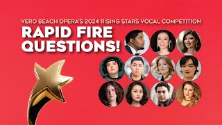 RAPID FIRE QUESTIONS for 11 Rising Stars [upl. by Aleekahs]