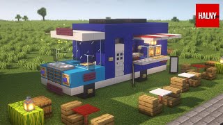 Realistic Food Truck in Minecraft 1181🍕🌭🍟 [upl. by Reggis]