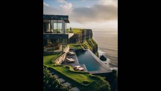 Stunning sea facing house with breathtaking views nature vila ytshorts viralshorts seafacing [upl. by Anilecram132]