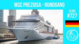 MSC Preziosa  Rundgang [upl. by Canter373]