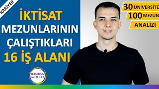 İktisat Mezunu Ne İş Yapar  Maaşları ve İş İmkanları Nedir [upl. by Quick]