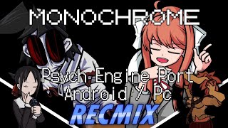 FNF Monochrome Recovered Mix  RecMix  Remix  Psych Engine   Android  Pc [upl. by Daegal]