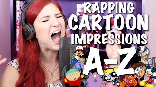 Alphabet Aerobics  CARTOON IMPRESSIONS RAP [upl. by Bill]