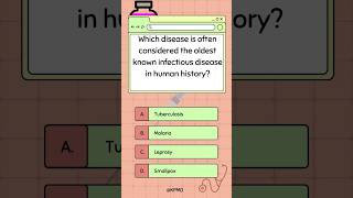 📜 The Oldest Disease Known to Humanity The Answer May Surprise You infectiousdiseases trivia [upl. by Lizabeth]