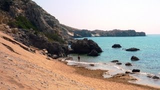 Tsampika and Faliraki beaches  Rhodes [upl. by Namruht]