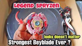 legend spryzen beyblade review l strongest beyblade ever [upl. by Euk400]