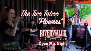 The Two Taboo Perform Miley Cyrus Flowers Live At Riverwalck Open Mic [upl. by Leamaj]