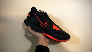 KYRIE LOW 5 BRIGHT CRIMSON UNBOXING AND REVIEW [upl. by Nilesoy]