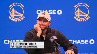 Steph Curry Talks Klay Thompson Emotional Return with Mavs “my brodog for 13 years” [upl. by Aramoy243]