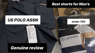 Best Shorts 🩳 Half Pant for Men from 🔥 Haul Review 2024  US POLO ASSN shorts uspoloassn myntra [upl. by Aik]