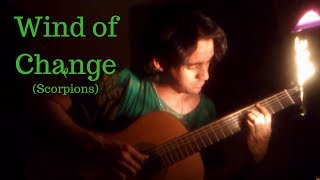 Wind of Change from Scorpions on Classical Guitar [upl. by Themis]