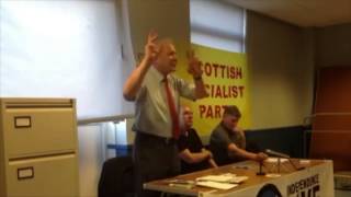 Jim Sillars Penilee SSP meeting [upl. by Norag154]