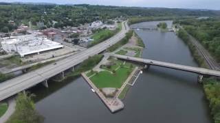 Canajoharie NY A Drone Tour [upl. by Skipp]