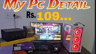 My Gaming PC Detail Video  My Gaming New PC My New PC Vlog video newpc mrpcwale [upl. by Leoj163]