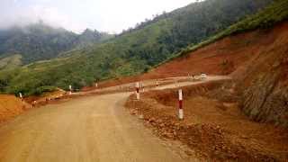 Myanmars Dawei Road Link from Myitta to DDC Office 20131015  4 [upl. by Haleemak139]