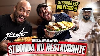 BALESTRIN DESAFIOU LEO STRONDA NO RESTAURANTE [upl. by Rory]