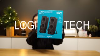 Logitech Z207  BEST SPEAKERS AROUND [upl. by Anileve288]