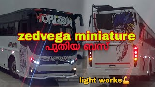 miniature zedvega vega miniature miniature bus making kerala bus making miniature akgarage279 [upl. by Derfniw196]