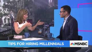 MSNBC quotYour Businessquot On Recruiting and Retaining Millennials [upl. by Kordula]