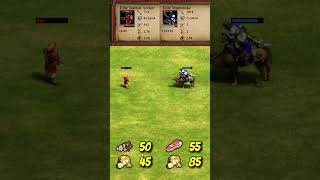 Elite Rattan Archer vs Elite Mameluke AoE2 Shorts [upl. by Aicil]