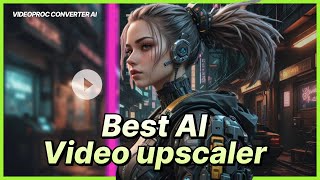 Best AI ImageVideo Quality Enhancer VideoProc Converter AI Tutorial  Black Friday deals [upl. by Ecnirp]