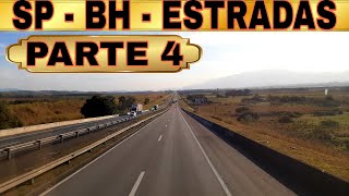 Saiba como é a viagem de São Paulo para Belo Horizonte  Este vídeo é de estradas parte 4 [upl. by Verla]