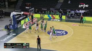 202021 Euroleague R14 ŽalgirisBaskonia Full Highlights [upl. by Noeht]