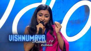 omg Vishnu Maya Ramesh latest audition Indian idol season15 [upl. by Erdnad905]