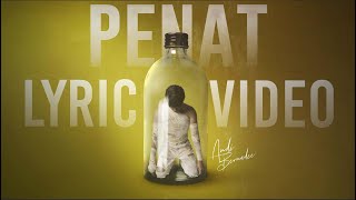 Andi Bernadee  Penat Official Lyric Video [upl. by Adnwahsat]